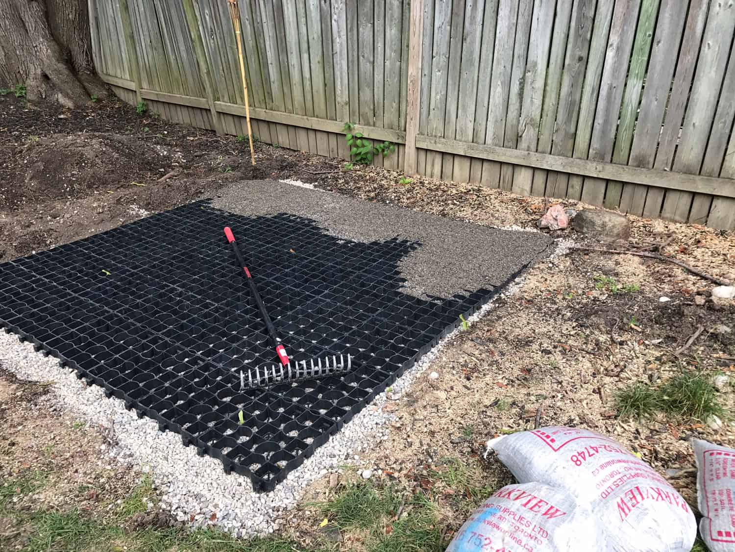 Permeable Hot Tub Pad Case Study | Ecoraster North America