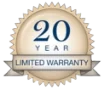 20 year limited warranty